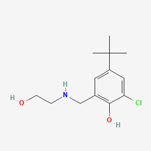 Ethanol, 2-[(5-tert-butyl-3-chloro-2-hydroxybenzyl)amino]-