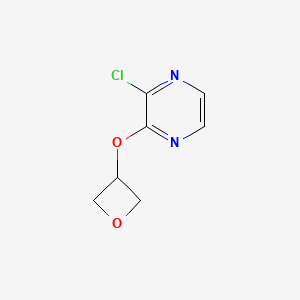 2-Chloro-3-(oxetan-3-yloxy)pyrazine