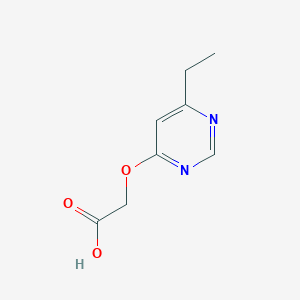 2-((6-Ethylpyrimidin-4-yl)oxy)acetic acid