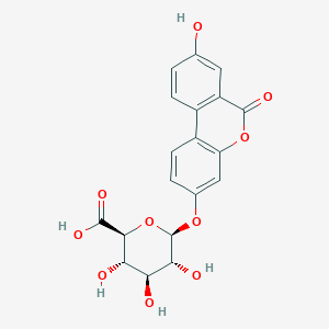 molecular formula C19H16O10 B1474218 尿石素 A 葡萄糖醛酸苷 CAS No. 1365982-52-0