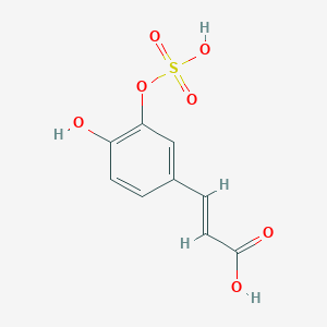 Caffeic acid 3-sulfate