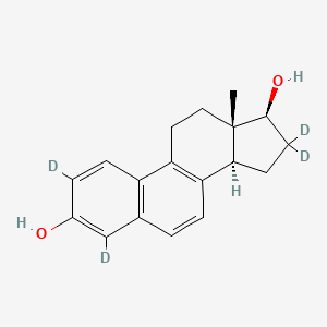molecular formula C18H20O2 B1474258 17beta-DIHYDROEQUILIN-2,4,16,16-D4 CAS No. 350819-99-7