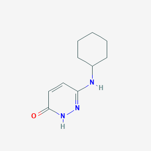 6-(Cyclohexylamino)pyridazin-3-ol