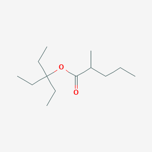 3-Ethylpentan-3-yl 2-methylpentanoate