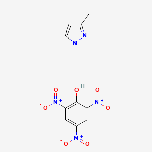 1,3-Dimethylpyrazole;2,4,6-trinitrophenol