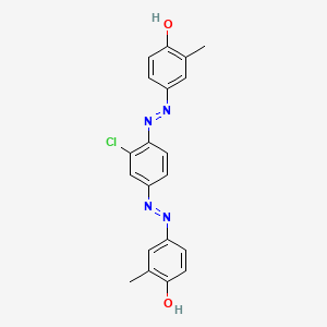 4,4'-[(Chloro-p-phenylene)bis(azo)]di-o-cresol