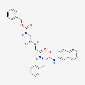 molecular formula C31H30N4O5 B1474286 Z-Gly-Gly-Phe-bNA CAS No. 202001-87-4