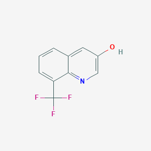 molecular formula C10H6F3NO B1474288 8-(Trifluoromethyl)quinolin-3-ol CAS No. 1261489-93-3