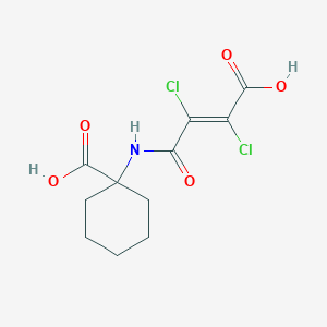 1-(3-Carboxy-2,3-dichloro-acryloylamino)-cyclohexanecarboxylic acid