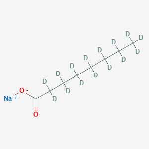 molecular formula C8H15NaO2 B1474334 辛酸钠-D15 CAS No. 56408-90-3