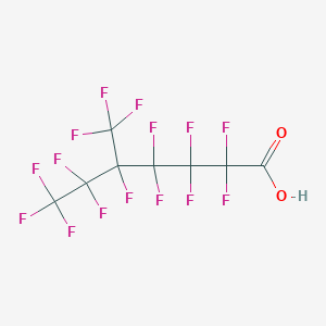 2,2,3,3,4,4,5,6,6,7,7,7-Dodecafluoro-5-(trifluoromethyl)heptanoic acid
