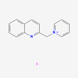 2-Quinolylmethyl pyridinium iodide