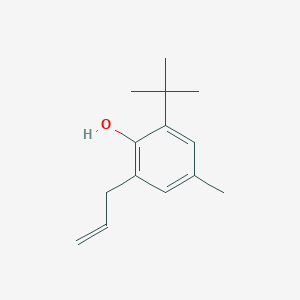 2-tert-Butyl-4-methyl-6-(prop-2-en-1-yl)phenol