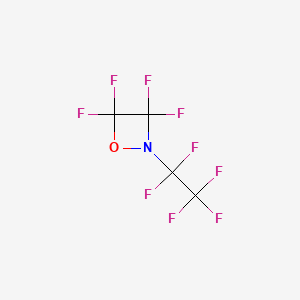 1,2-Oxazetidine, 3,3,4,4-tetrafluoro-2-(pentafluoroethyl)-