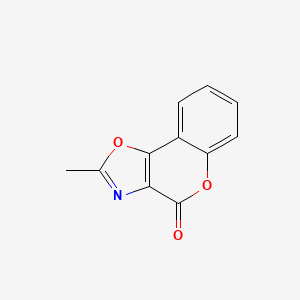 2-Methyl-4H-[1]benzopyrano[3,4-d][1,3]oxazol-4-one