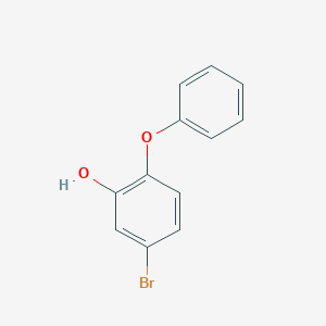 molecular formula C12H9BrO2 B14743665 5-Bromo-2-phenoxyphenol CAS No. 3380-38-9