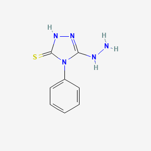 5-Hydrazinyl-4-phenyl-2,4-dihydro-3H-1,2,4-triazole-3-thione