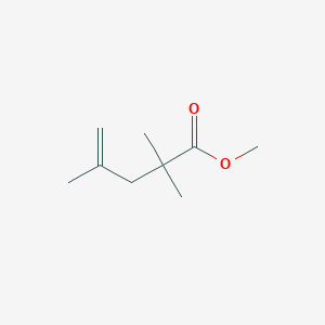 molecular formula C9H16O2 B14743674 Methyl 2,2,4-trimethylpent-4-enoate 