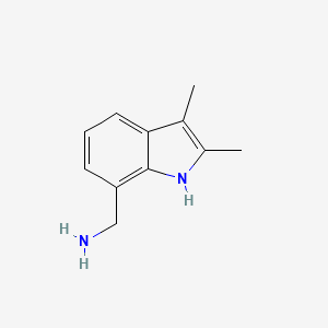 (2,3-dimethyl-1H-indol-7-yl)methanamine