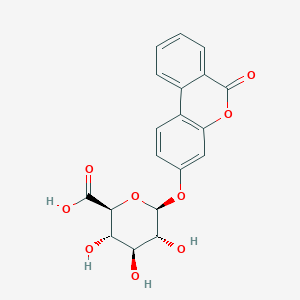 molecular formula C19H16O9 B1474372 Urolithin B 3-O-glucuronide CAS No. 823806-74-2
