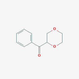 1,4-Dioxan-2-yl(phenyl)methanone