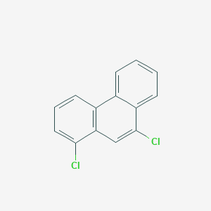 molecular formula C14H8Cl2 B1474374 1,9-Dichlorophenanthrene CAS No. 1006693-48-6