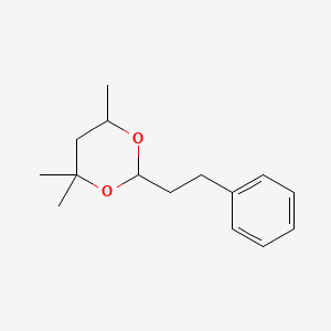 4,4,6-Trimethyl-2-(2-phenylethyl)-1,3-dioxane