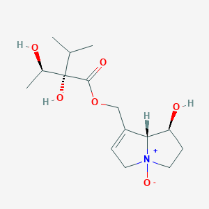 molecular formula C15H25NO6 B1474376 Rinderine N-oxide CAS No. 137821-16-0