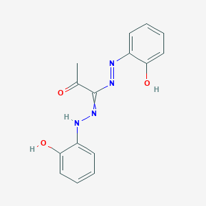 molecular formula C15H14N4O3 B14743763 N''-(2-Hydroxyphenyl)-2-oxo-N'-(6-oxocyclohexa-2,4-dien-1-ylidene)propanehydrazonohydrazide CAS No. 1565-67-9