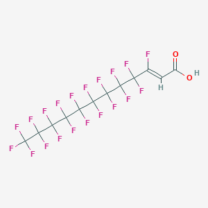 (Z)-3,4,4,5,5,6,6,7,7,8,8,9,9,10,10,11,11,12,12,12-Icosafluoro-2-dodecenoic acid