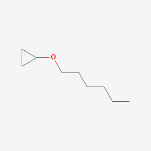 (Hexyloxy)cyclopropane