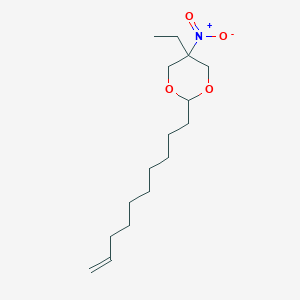 2-Dec-9-enyl-5-ethyl-5-nitro-1,3-dioxane