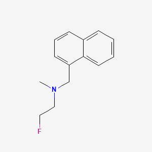 1-Naphthalenemethylamine, N-(2-fluoroethyl)-N-methyl-