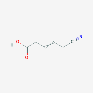 5-Cyanopent-3-enoic acid