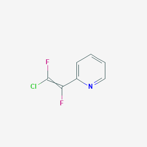 2-(2-Chloro-1,2-difluoroethenyl)pyridine