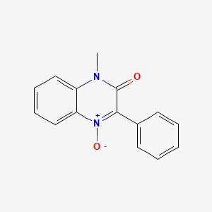 1-Methyl-3-phenylquinoxalin-2(1h)-one 4-oxide