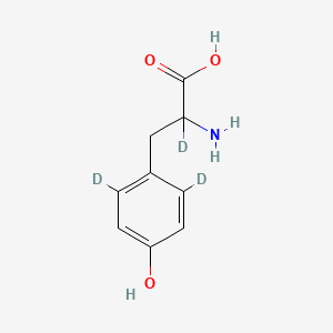 DL-4-Hydroxyphenyl-2,6-D2-alanine-2-D1
