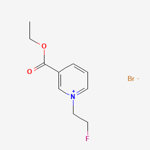 3-Carbethoxy-N-2-fluoroethylpyridinium bromide