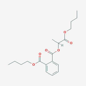 1-Butoxy-1-oxopropan-2-yl butyl benzene-1,2-dicarboxylate