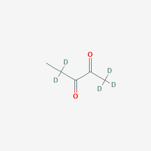 molecular formula C5H8O2 B1474421 2,3-Pentanedione-1,1,1,4,4-D5 CAS No. 352431-46-0