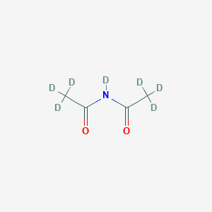 molecular formula C4H7NO2 B1474422 Diacetamide-D7 CAS No. 33945-50-5