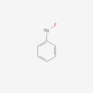 B14744226 Mercury, fluorophenyl- CAS No. 456-37-1