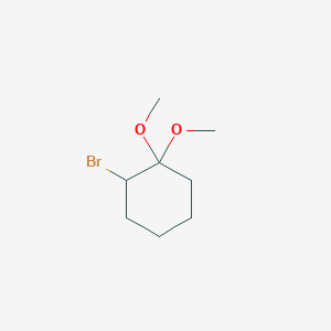 Cyclohexane, 2-bromo-1,1-dimethoxy-