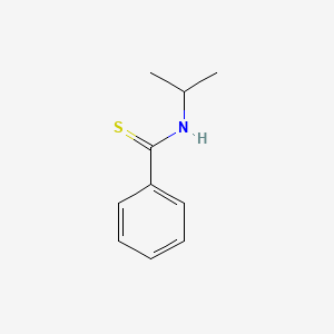 Benzenecarbothioamide, N-(1-methylethyl)-