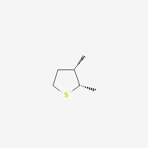 molecular formula C6H12S B14744282 cis-2,3-Dimethylthiolane CAS No. 5161-77-3