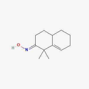 (NE)-N-(1,1-dimethyl-3,4,4a,5,6,7-hexahydronaphthalen-2-ylidene)hydroxylamine