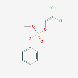 2,2-Dichloroethenyl methyl phenyl phosphate