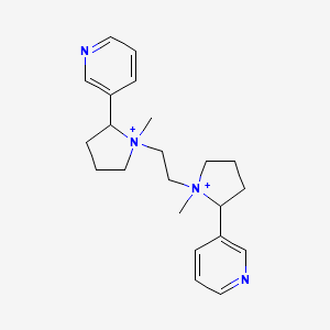 Pyrrolidinium,1'-ethylenebis[1-methyl-2-(3-pyridyl)-, bromide