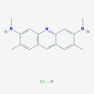 3-N,6-N,2,7-tetramethylacridine-3,6-diamine;hydrochloride