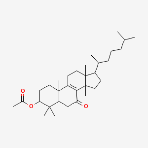 7-Oxolanost-8-en-3-yl acetate